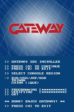 Gateway 3DS #1 Nintendo 3DS Rom Flash Card »